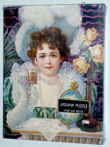 Coca Cola "An Old Fashioned Girl" (Over 500 Piece) Jigsaw Collectible Puzzle