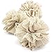 Evolatree Bath & Shower Loofah Sponge - Eco Friendly Natural Exfoliating Body Scrubber - 3 Pack