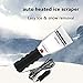 MotorFansClub 12V Auto Heated Snow Ice Scraper Winter Windshield Electric Snow and Non-Scratch Ice Scraper for Melting Ice and Snow