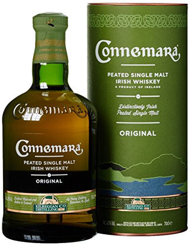 Connemara Original mit Geschenkverpackung | getorfter Single Malt Irish Whiskey | rauchiges Aroma | 40% Vol | 700ml Einzelflasche