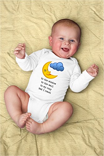 Funny To The Window To The Wall Baby Bodysuit for Music, Nap Lover - Thumbnail 3