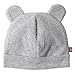 Zutano Unisex Baby Fleece Hat, Winter Baby Hat for Boys and Girls, Cold-Weather Baby Gear, Infant Cap, Heather Gray, 12M