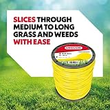 Oregon Yellow Round 3mm Strimmer Line 169m | Heavy Duty Nylon Trimmer Wire view 5