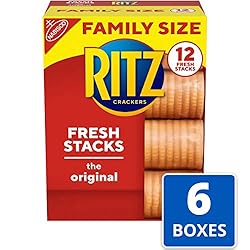 RITZ Fresh Stacks Original Crackers, Family Size, 6