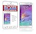 [2-PACK] Samsung Galaxy Note 4 Screen Protector - Tempered Glass - Package Includes Microfiber Cleaning Wipe and 2 x Tempered Glass Screen Protectors - by TruShield