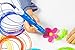 3D Pen Filament: 1.75mm, Safe for Kids, Great Quality, High-Precision, Odorless, Compatible with all 3D Pens, 3D Pens/3D Printers, Refill Pack of 15 Vibrant Colors, 10 Feet Each, 70 FREE Stencils