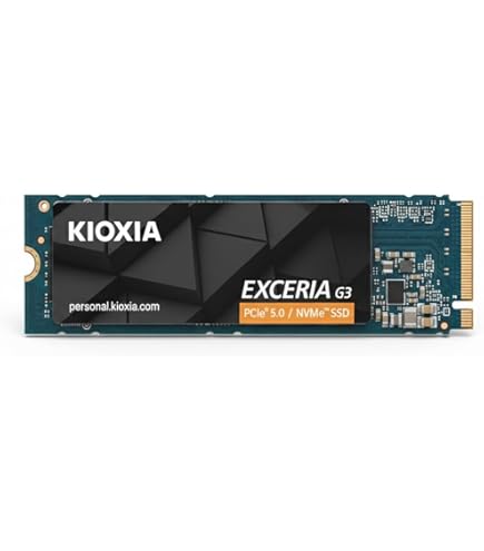 Amazon.com: KIOXIA EXCERIA 2TB Plus G3 NVMe™ SSD : Electronics