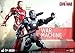 Movie Masterpiece Diecast - 1/6 Scale Fully Poseable Figure: Captain America Civil War - War Machine Mark 3