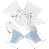 2PCS Centella Sunscreen SPF 50, 50ML Sunscreen Face Serum, Daily UV Defense Sunblock Summer Sunscreen for Face, Travel Essentials for Black Girl