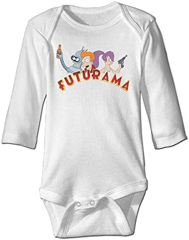 Futurama's DVDs Go Carbon Neutral White Baby Onesie Cute Baby Clothes Baby Outfits