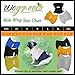 Wegreeco Washable Dog Diapers - Washable Male Dog Belly Wrap- Pack of 3 - (Blue,Green,Purple,Medium)
