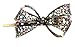 Leegoal Lovely Vintage Jewelry Crystal Bowknot Hair Clips Hairpins- For Hair Clip Beauty Tools
