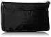 Baggallini unisex-adult Rfid Flap Wristlet, Black/Sand, One Size