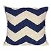 FanHomcy Navy Blue Geometric Throw Pillows Cases for Couch Decorative Cushion Covers Set of 4,18 x 18 Inch