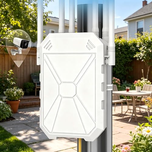 AC1200 Outdoor WiFi Extender Long Range Outdoor