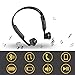 HXXNW Open-ear Bone Conduction Headphones Wireless Bluetooth 4.1 Bone Function Earphone Headphones Headset with Built-in Microphone Sport Headset for Cycling/Running/Jogging/Hiking/Climbing