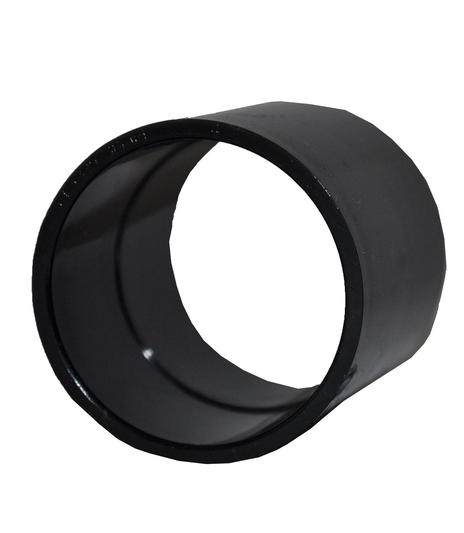 Solvent Black 50mm (56mm) Waste Pipe Coupling - Pack of 5