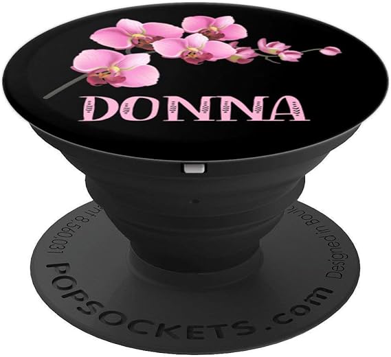 Amazon Com Donna Gift Pink Flower Cherry Blossom Black Donna