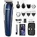 LEADO Beard Trimmer Electric Shaver Razor for Men, 5-In-1 Men’s Personal Groomers, Hair Clippers Nose Trimmer Precision Trimmer, Cordless Rechargeable Hair Removal Kit