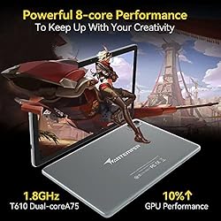 Tablet Android 2023 10 Inch Tablet, 2-In-1