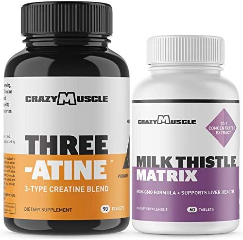 Bundle for Fat Loss (2 Products Included) - Creatine + Milk Thistle