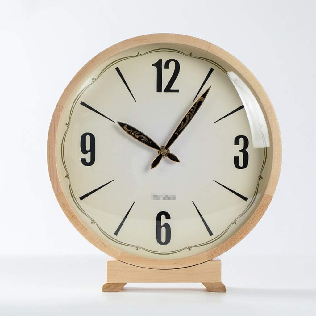 ZGYZ Gifts,Mantel Clocks Wooden Table Clocks For Living Room Modern