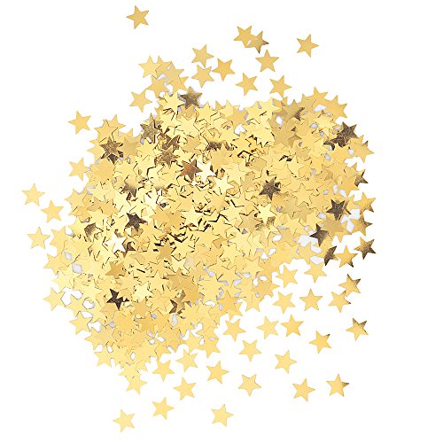 Metallic Star Confetti, Gold