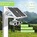 [2019 Updated] Solar Power Battery Powered 1080P WiFi Security IP Camera with Starlight Night Vision 260ft, P2P Peer-to-Peer Wireless, Enlarged Li-ion Battery Built-in 16G SD Card