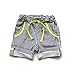 Evelin LEE Baby Boy Short Sleeve T-Shirts and Stripe Shorts 2pcs Set Clothes (12-18 Months, Dolphin)
