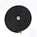 Crenova 50ft Extendable Hose Garden Hose with Double Latex Core, Solid Brass Connector and Extra Strength Textile for Garden Watering and Car Washing