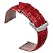 V-Moro Accessories Stainless Steel Watch Bands with Connectors for Samsung Galaxy Gear S2 Smart Watch SM-R720 R730 (Red)