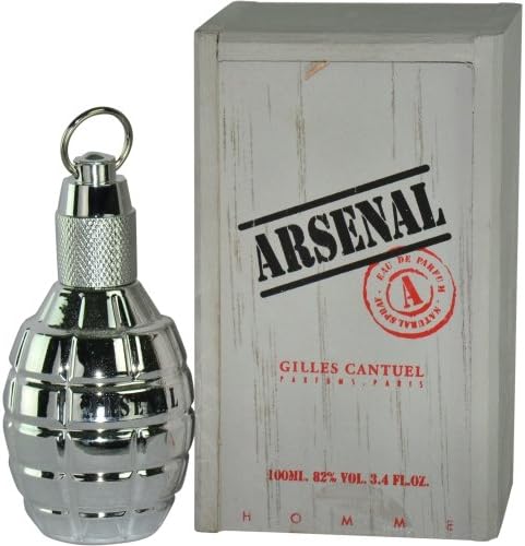 ARSENAL PLATINUM by EAU DE PARFUM SPRAY 3.4 OZ for MEN ---(Package Of 3)
