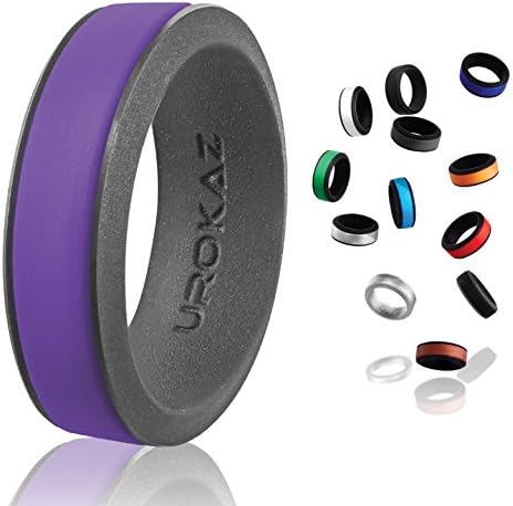 UROKAZ - Silicone Fashion Rings, The Only Ring That Fits Your Lifestyles - Whether You are Single Married, Ring is Right You - It is Fashionable, Flexible Comfortable