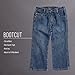 Wrangler Authentics Boys' Bootcut Jean, rustic blue 5T