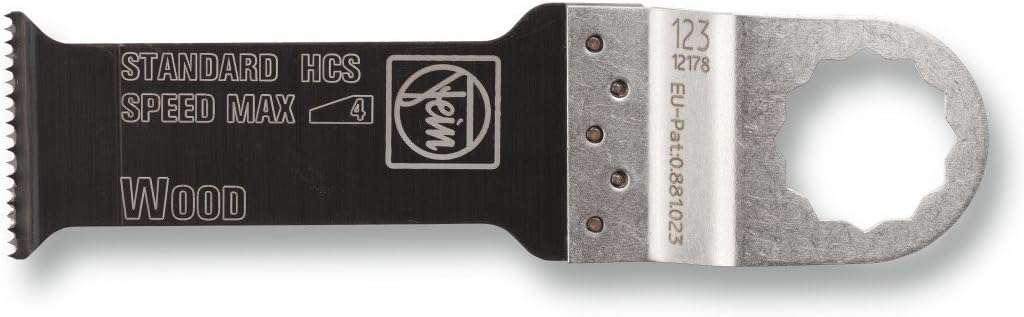FEIN 63502123046 SC E-Cut S Tapered Saw Blade, Multi-Colour, 1-1/8-Inch, 5-Pack