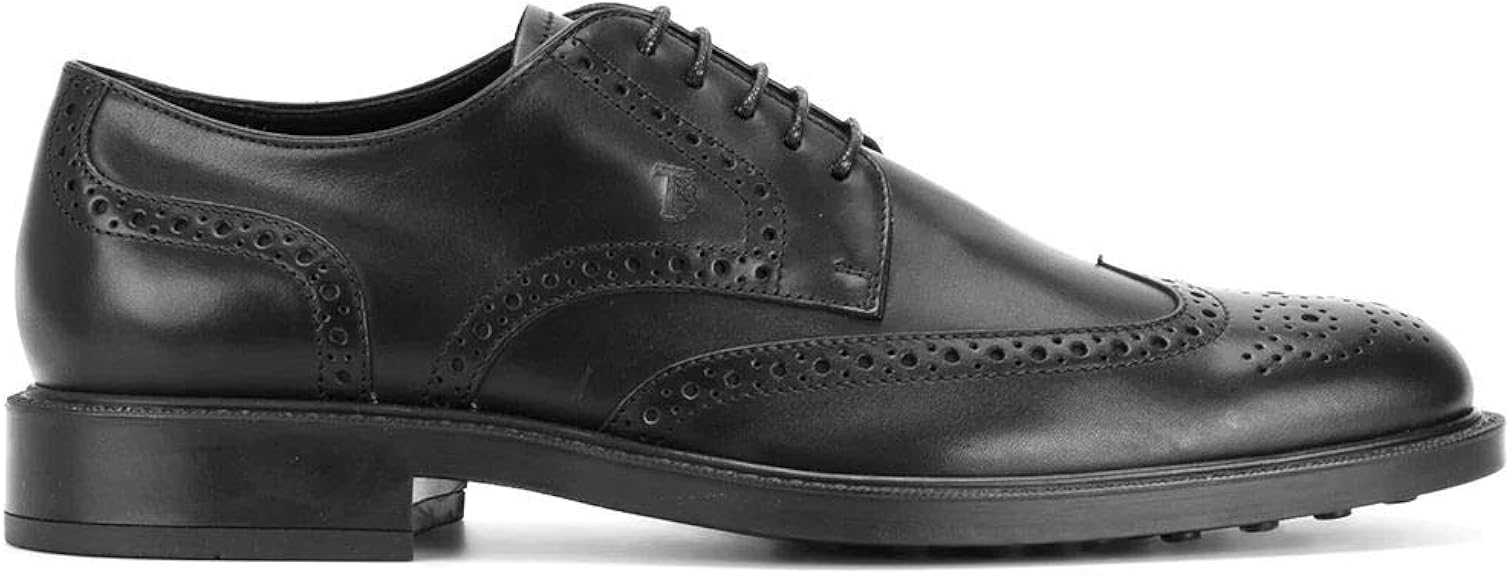 Amazon トッズ ラグジュアリーファッション メンズ Xxm45a00c10d90b999 ブラック 革 係靴ひも 春夏 Tod S トッズ シューズ バッグ