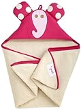 3 Sprouts Hooded Towel, Elephant