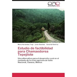 Estudio de factibilidad para Chamaedorea Tepejilote: Una alternativa para el desarrollo rural en el contexto de la crisis agrícola de Valle Nacional,