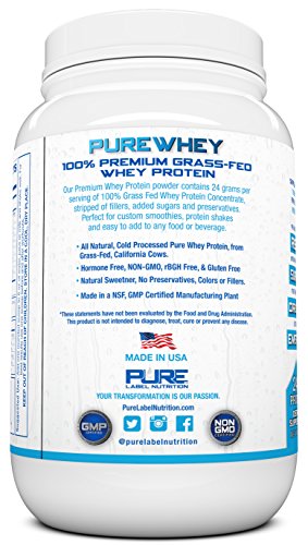 image for Grass Fed Whey Protein Powder | Vanilla 2lb Whey from Grass Fed Califo