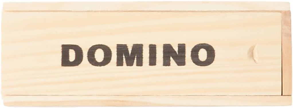 WDK PARTNER - A1300360 - Board Games - Dominoes - Wooden Case