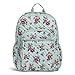 Vera Bradley Women's Cotton Campus Backpack, Water Bouquet, One Size