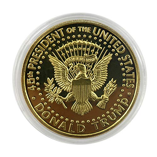 2 President+Donald+Plated+Commemorative+Novelty