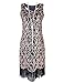 PrettyGuide Women's 1920s Gatsby Dress Sequin Paisley Cocktail Gatsby Dress