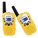 Retevis RT388 Kids Walkie Talkies,Toys Gifts for 6-12 Year Old Girls Boys,Long Range Toy Walkie Talkie,Birthday Gifts Outdoor Camping(Yellow 1 Pair)