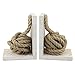 Stonebriar SB-6066S2 Beach House White Wood Bookends ,Pack of 2