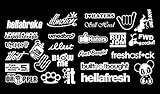 JDM Mega White Vinyl Decal Sticker Pack Lot Bundle of 27 Ota#331