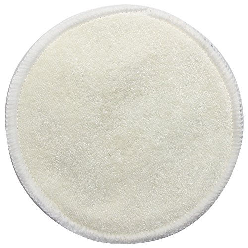 Asenappy reusable bamboo nursing pads 12 pcs+1 bag - for Breastfeeding or Pregnant Moms Washable & Reusable Nursing Pads (Ramdom color)