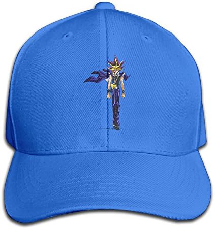 MFUJ Yu Gi Oh Card Game Animation Baseball Hats RoyalBlue