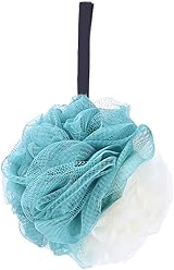 Omenluck 2Pcs Mesh Bath Shower Sponge Ball Back Scrubber Loofahs Balls Mixed view 4