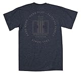 Blue IH Patriotic Logo International Harvester Mens T-Shirt